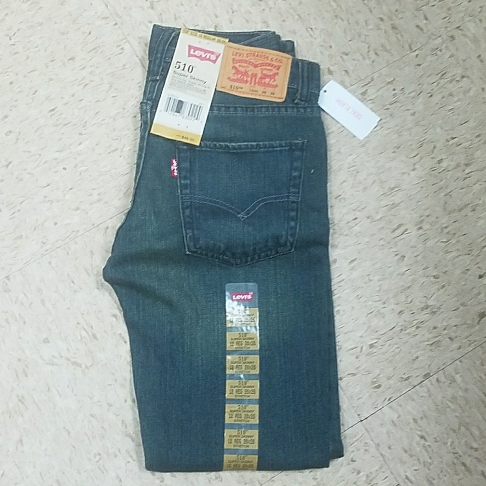 Levi jeans 510 super skinny 12 regular 26X26